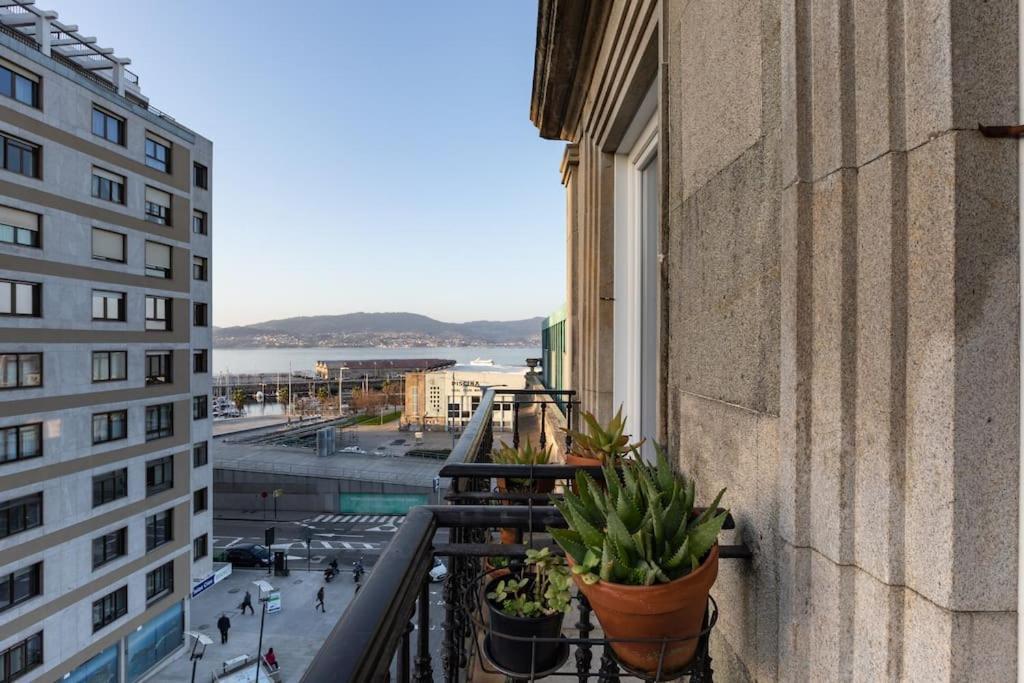 Bonito Piso Con Vistas, Centrico, Acogedor Apartment Vigo Ngoại thất bức ảnh